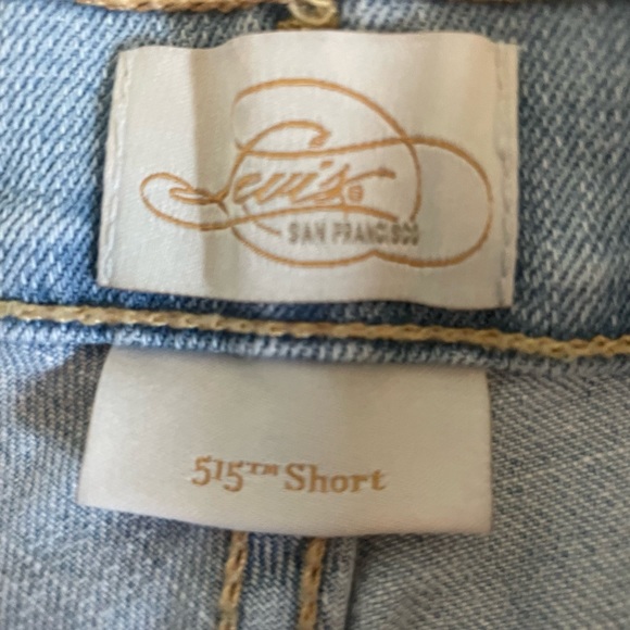 Levi’s 515 denim shorts, size 4 - Picture 4 of 7